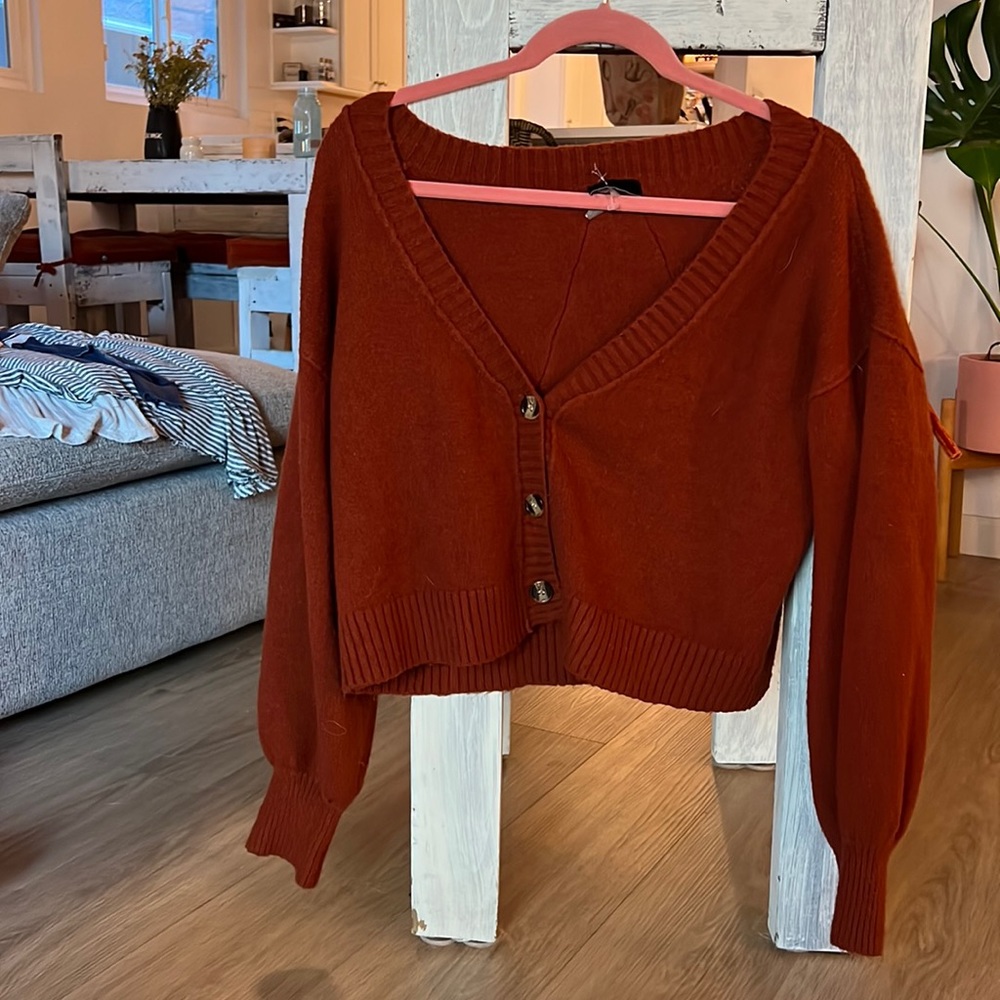 Cropped cardigan